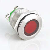 19mm Metal Indicator Light Stainless Steel Sloped Head Screw Pin