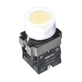 Metal Push Button Switch Flat Head Waterproof 1 Normally-Open