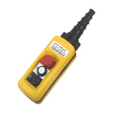 Rainproof Hoist Crane Control 3 Buttons Including 1 Emergency Stop