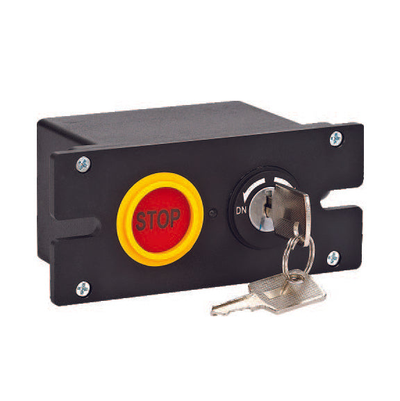 Escalator Inspection Box with Emergency Stop and a 3-position Key Switch