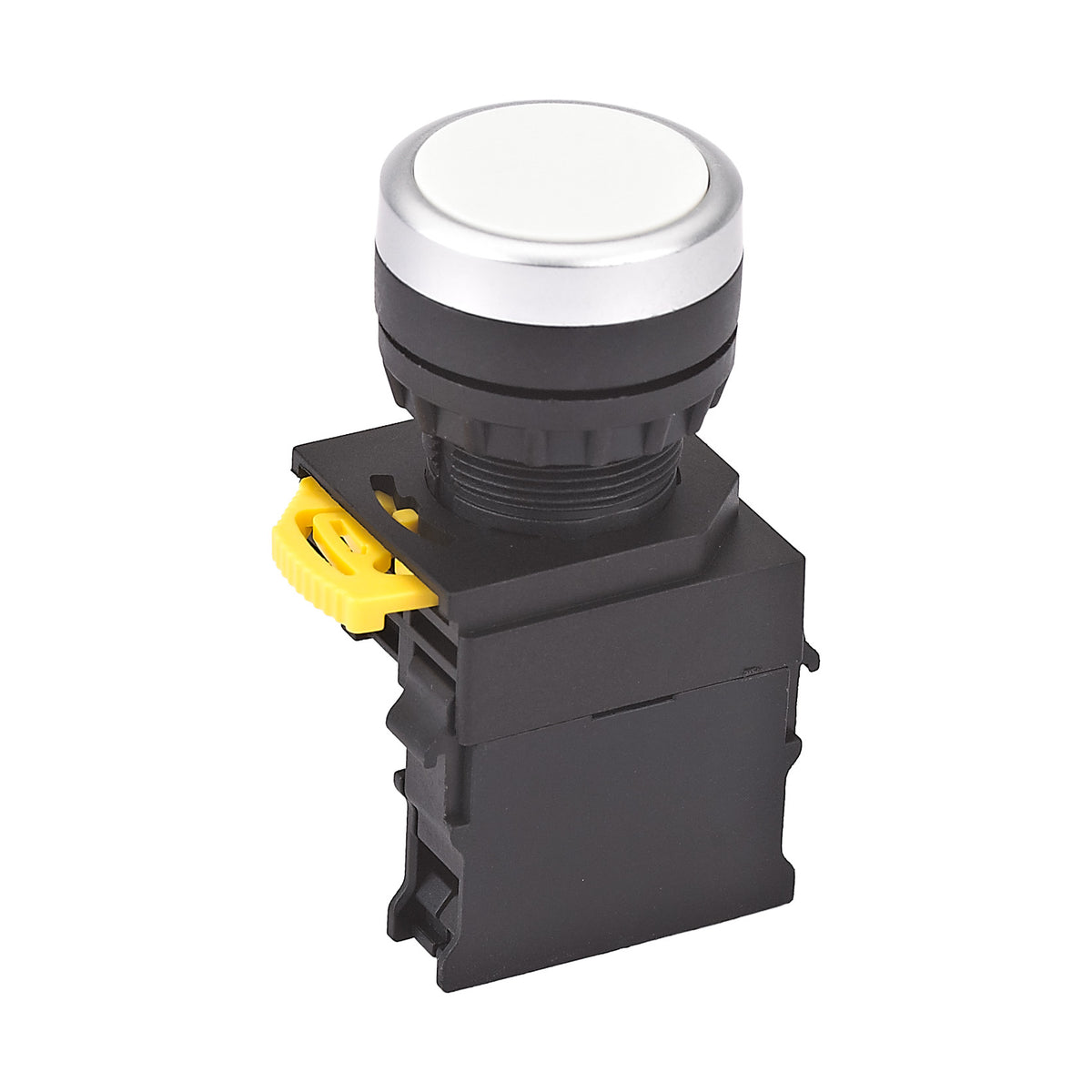 Panel Board Device Push Button Up White 1NO