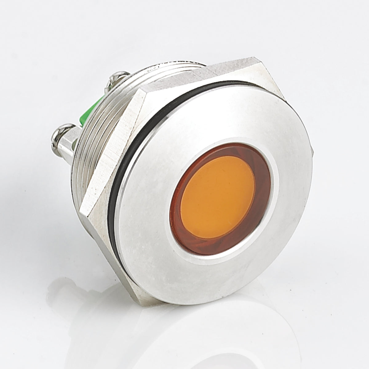 25mm Metal Indicator Light Sloped Head Stainless Steel Screw Pin