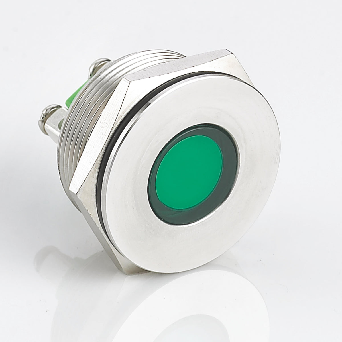 25mm Metal Indicator Light Flat Head Stainless Steel Screw Pin