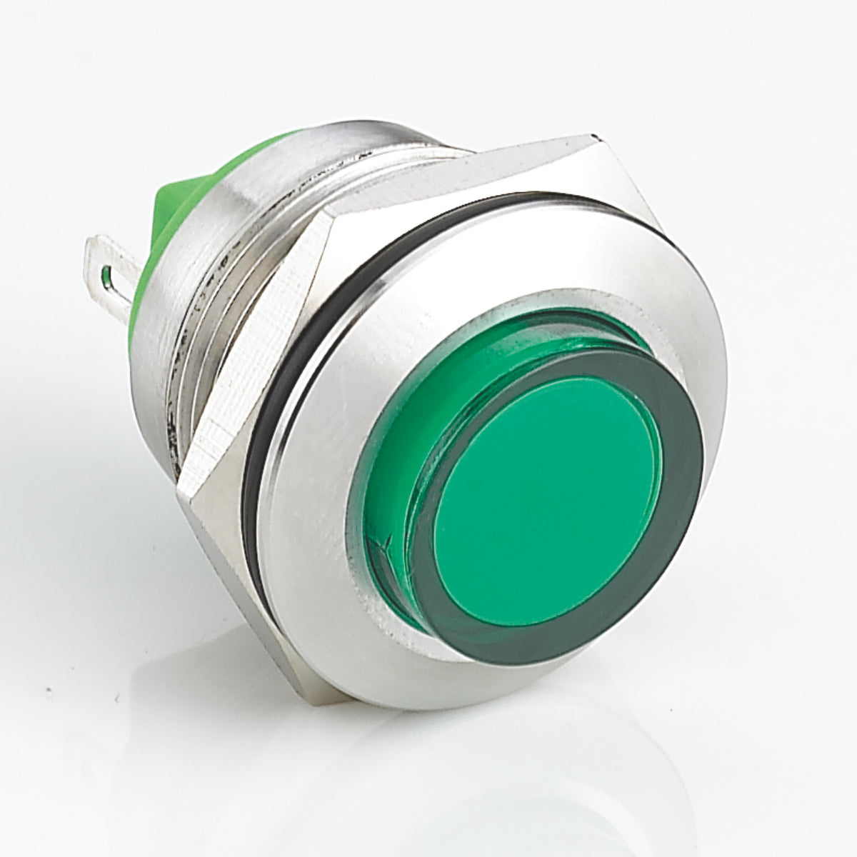 19mm Metal Indicator Light Stainless Steel High Head Soldering Pin