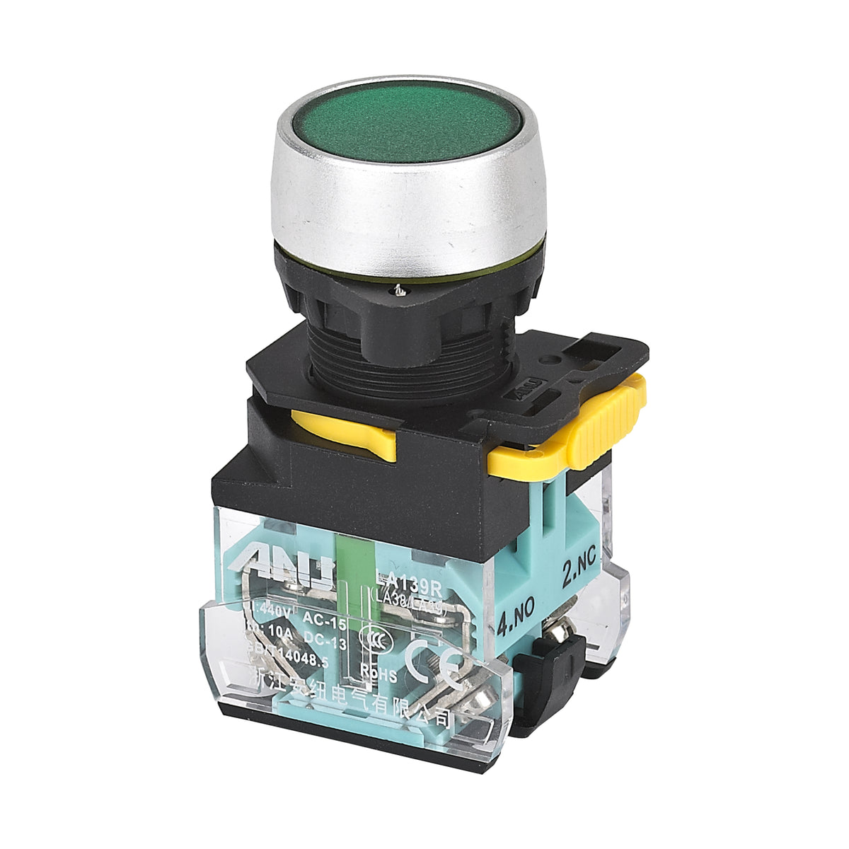 Push Button Switch Flat Head 1 Normally-Open