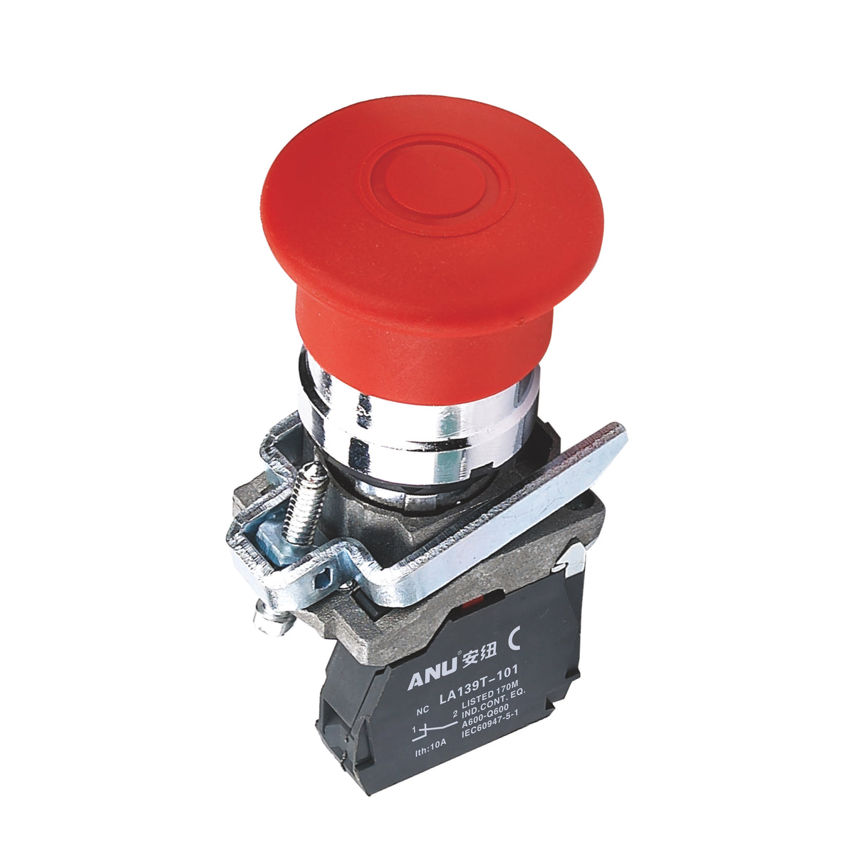 Metal Emergency Stop Release After Pulling 1 Normally-Closed